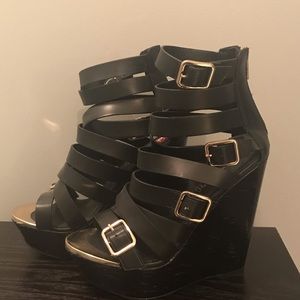 Aldo Strappy Wedges